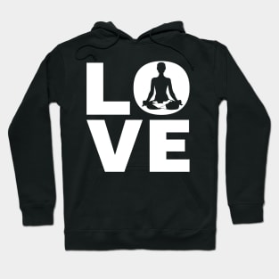 Love Yoga Gift For Yogis Hoodie